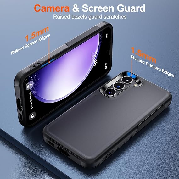 Zapica Military‑Grade Shockproof Case – Samsung Galaxy S23